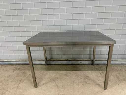 Stainless steel work table