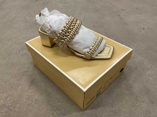 Michael Kors Audrina Block Heel 40T5AUMS1M Paar damesschoenen (maat 8M)