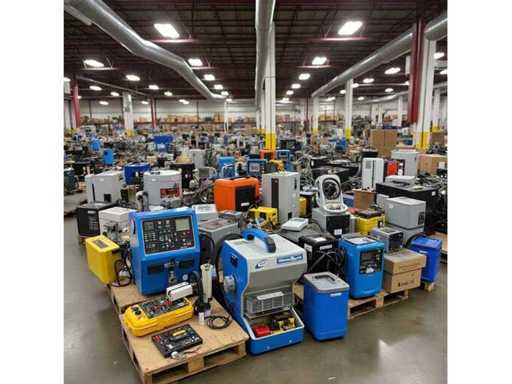 Machines, returned goods and stocklots