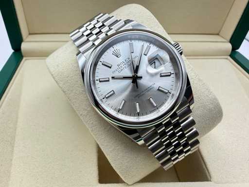 Rolex Datejust 36 126200 | Silver Dial | 2025 | Full Set