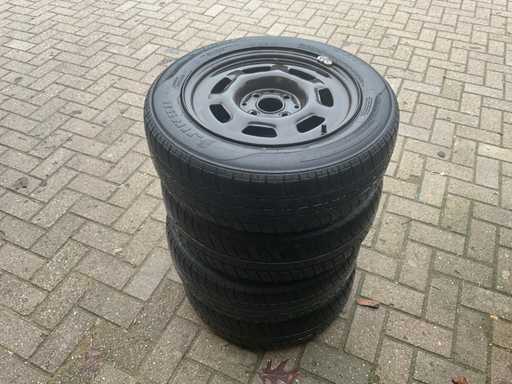 Autoband op velg (4x)