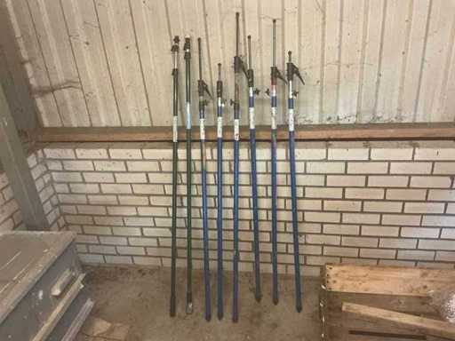 Perche télescopique (8x)
