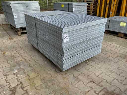 Stalen roostervloer 1400x880mm (22x)