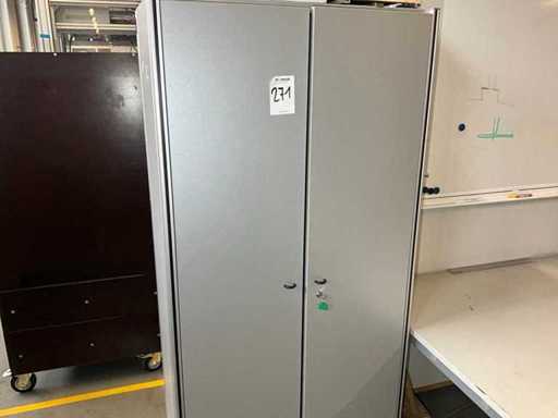 Cabinet with contents