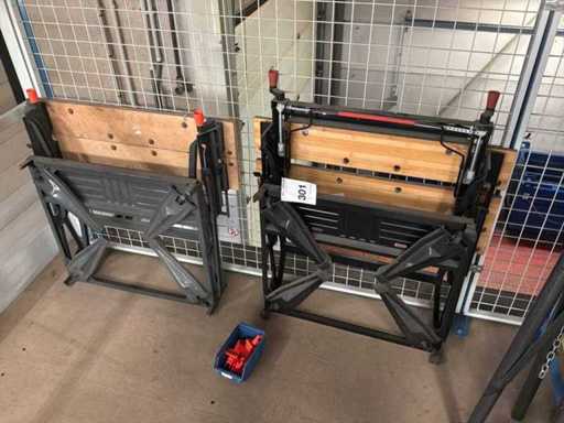 Black & Decker Workmate 626 + plus Folding Workbench (2x)