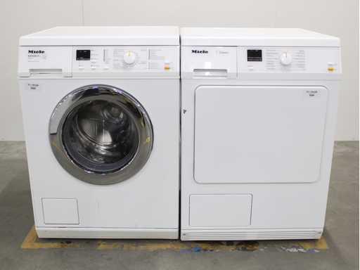 Miele W 3371 Edition 111 Wasmachine & Miele T Classic Wasdroger