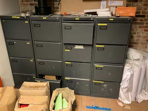 Ladenkast Archiefkast (4x)