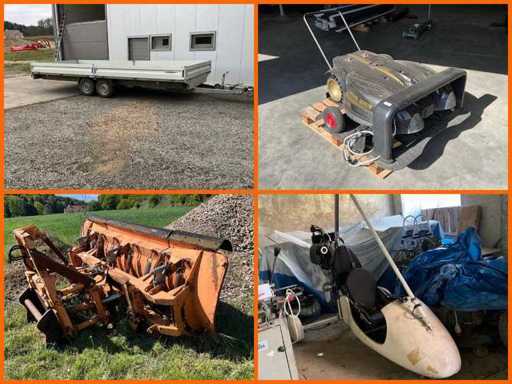 K&D | Trailers, lawn mowers, microlights & tools