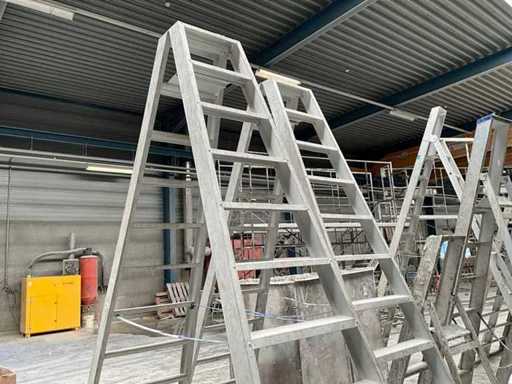 Solide DT12 Aluminiumleiter (2x)