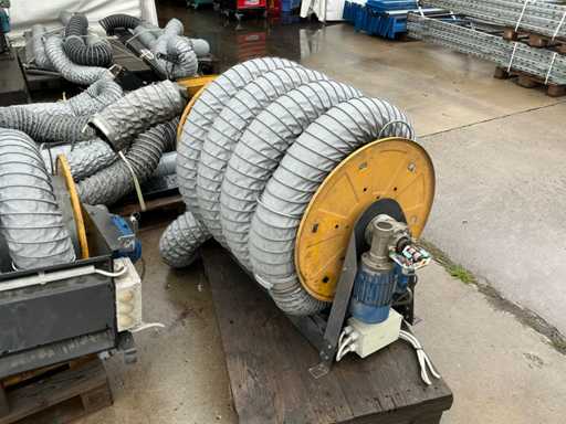 PLYMOVENT Estrattore, girevole incl. ventola + avvolgitubo