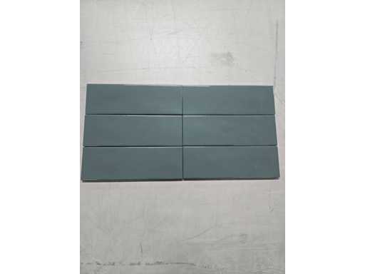 Casalgrande Padana Nuances 8.2x25cm - Turquoise - 15.96m²