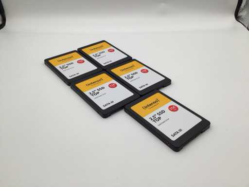 Intenso 256GB SATA SSD Internal hard drive (5x)