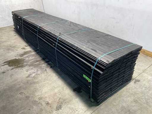 Douglas Zweeds rabat zwart 500x16,5x2,1 cm (50x)