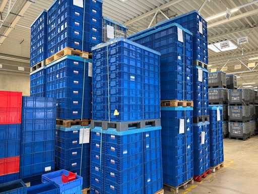  EURONORM PLASTIC STACKING BOX, box size 600×400×210 mm