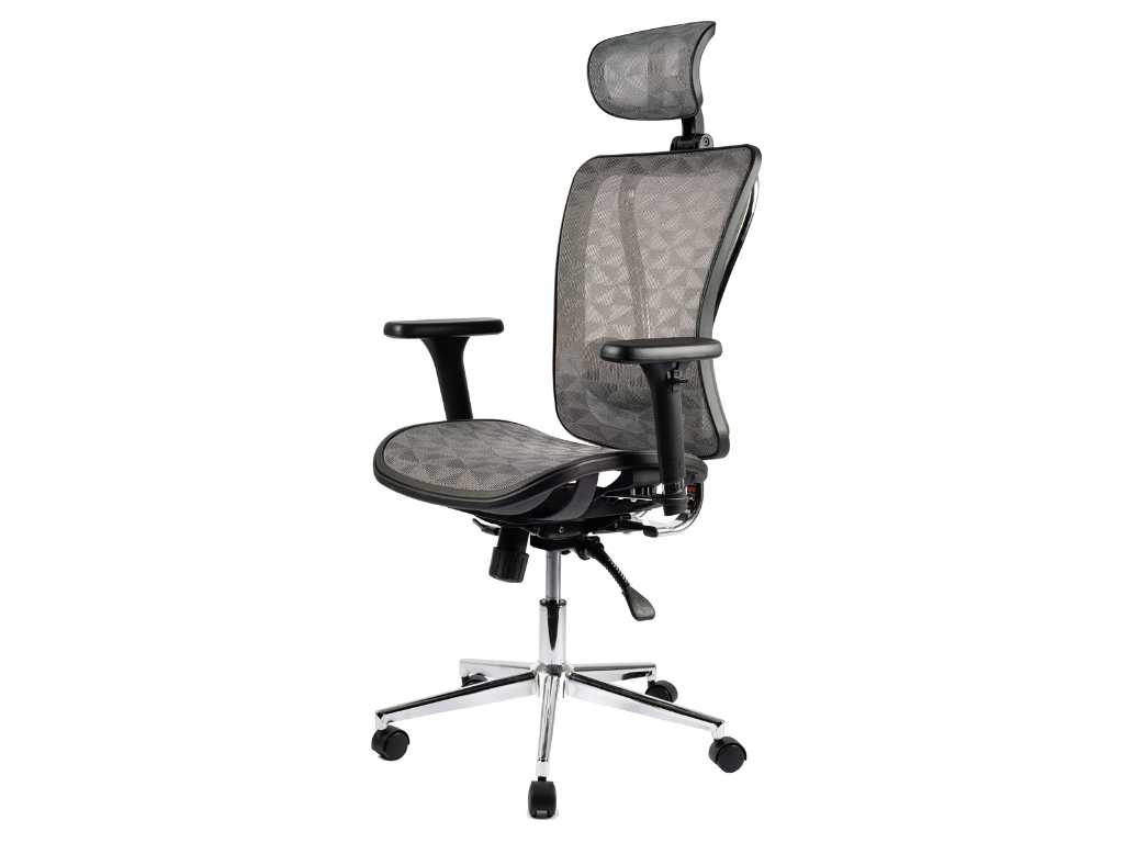 1x chaise de bureau noire Ergo 3