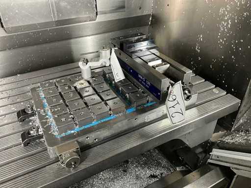 ATORN - MM-G 125 - Präzisions-Maschinenschraubstock mit Magnetspannplatte