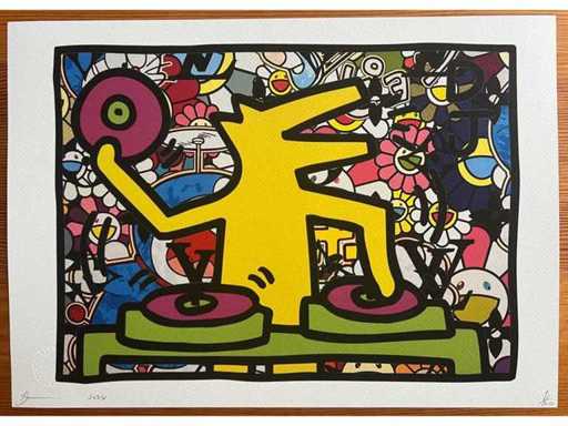 DEATH NYC : Keith Haring DJ Dog 13/100