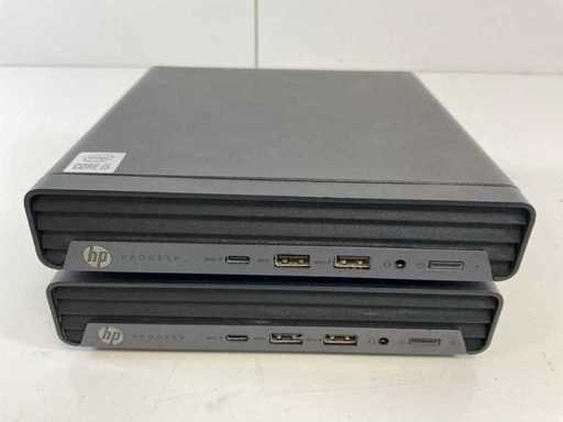HP ProDesk 400 G6, Core(TM) i5 10th Gen, 8 GB RAM, 256 GB NVMe Mini Desktops (2x)