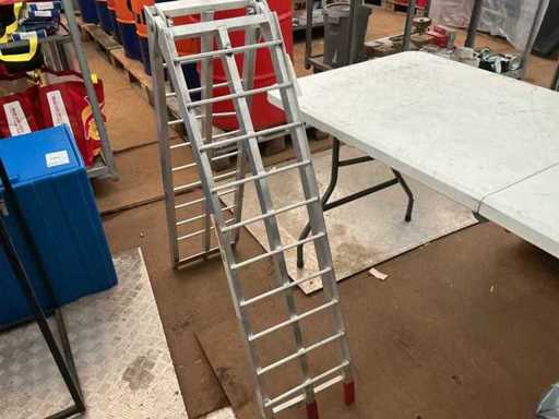 Rampa pieghevole ALU per monopattino