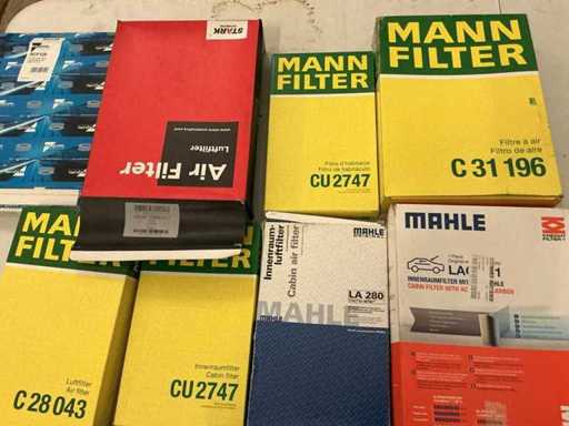 Partij Diverse waaronder,oliefilters,aircofilters enz.