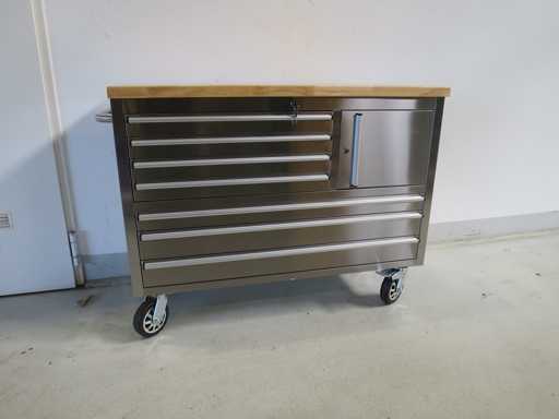 WMT 122 RVS Tool Trolley