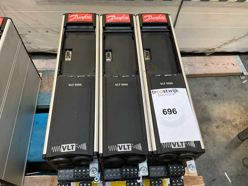 Danfoss VLT5001 Frequentieregelaar (3x)