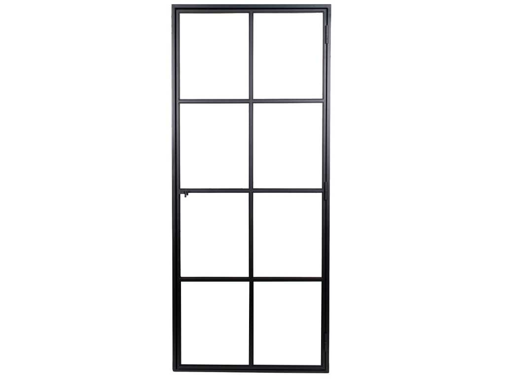 ELEGANT STEEL DOOR concept (8-glass division) made of high-quality steel, right-hand - 50x880x2140