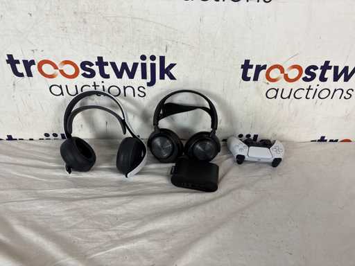 Sony DualSense – PS5-Controller | SteelSeries Arctis Nova Pro Wireless – Gaming-Headset | Sony Pulse Elite – Gaming-Headset