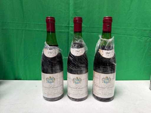 Latricières-Chambertin Grand Cru 1967 – Maison Albert Brenot