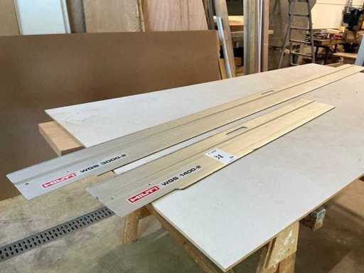 Hilti Circular Saw Machine Guide Rail (2x)