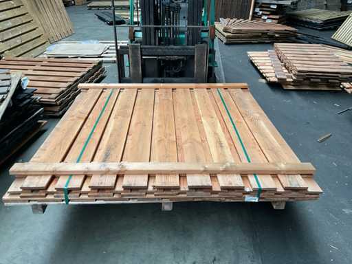 Scut de grădină Douglas 180x180 cm (2x) 