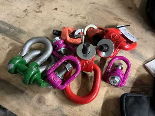 Entrave de harpe / œil levable (9x)