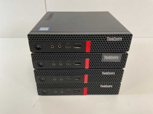 Lenovo ThinkCentre M720q, Core(TM) i3 8. generacji, 4 GB RAM, 128 GB NVMe Mini Desktops (4x)