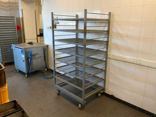 Chariot de refroidissement en 8 pièces