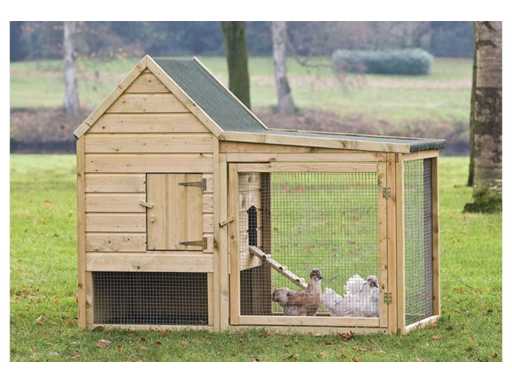 Wyandotte - Coteț de găini 1900x950x1650mm