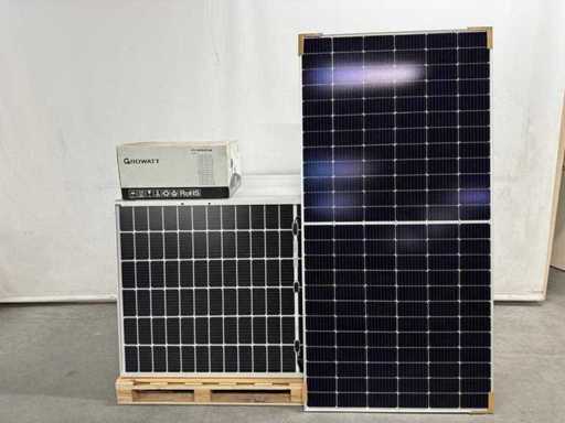Akcome - set van 36 zonnepanelen (470 Wp) - Growatt 17 kW omvormer