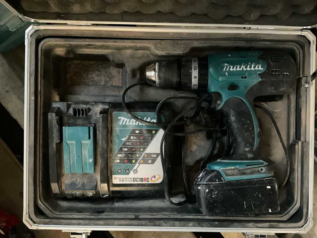 Makita cheap dhp453 white