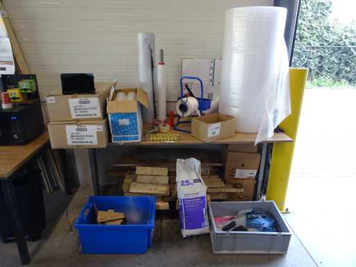 Partij inpakmateriaal