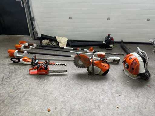 diverse tuinmachines STIHL DOLMAR ECHO