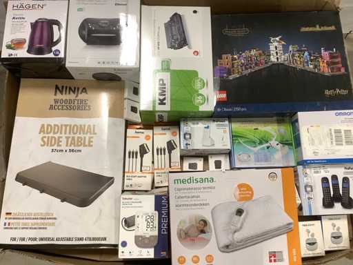 Marchandises de retour de palettes