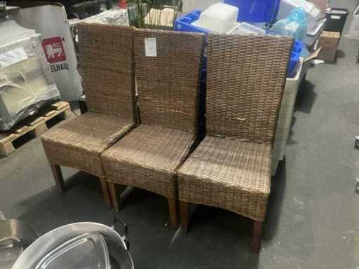 Scaun împletit (3x)