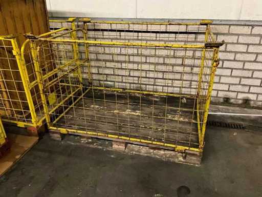 Metallbefestigungskante 100x120cm v.v. Kippgatter – faltbar (4x)