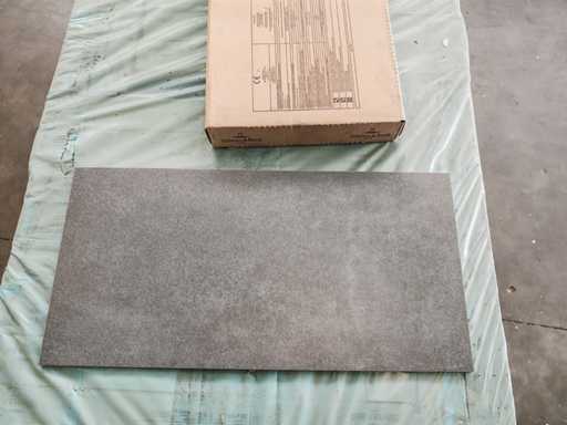 Villeroy&Boch X-Plane Antraciet Mat Vloertegel 30x60 cm 44,28 m²