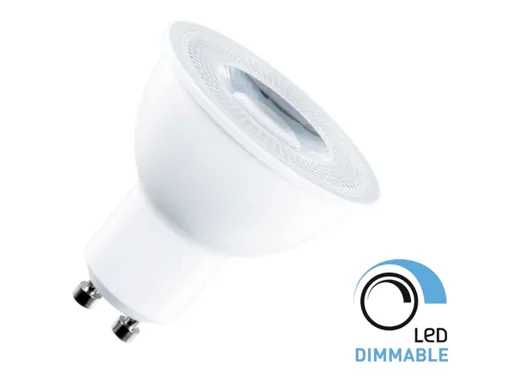 7W GU10 LED Spot Dimbaar met lens 2700K (50x)