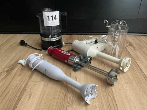 Diverse keukenmachines/mixers (4x)
