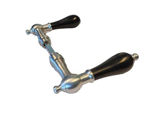 (82x) Deurkruk Zwitserland “Chrome” Mat A-2128