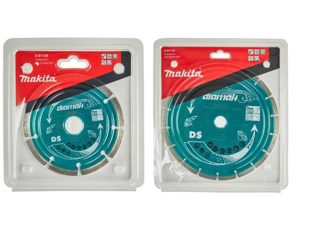 Makita - D-61139 + D-61145 - Diamond cutting disc (16x)