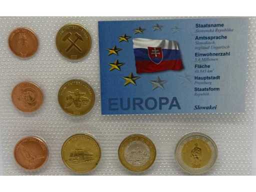 Euro pattern coin set – Liechtenstein 2004