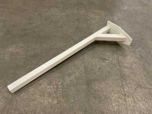 Support mural MPI 550mm pour lavabos muraux (16x)