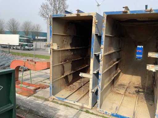 Buncăr de siloz din beton